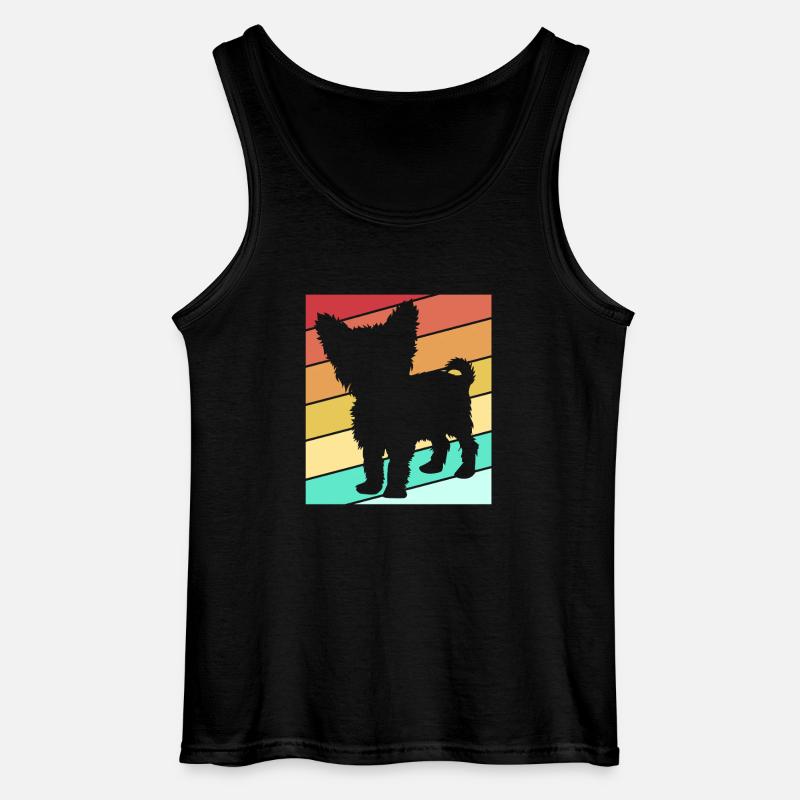 Yorkshire Terrier - Gildan Männer Tank Top - Schwarz