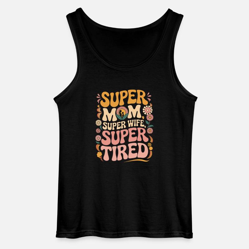 Mama - Gildan Männer Tank Top - Schwarz