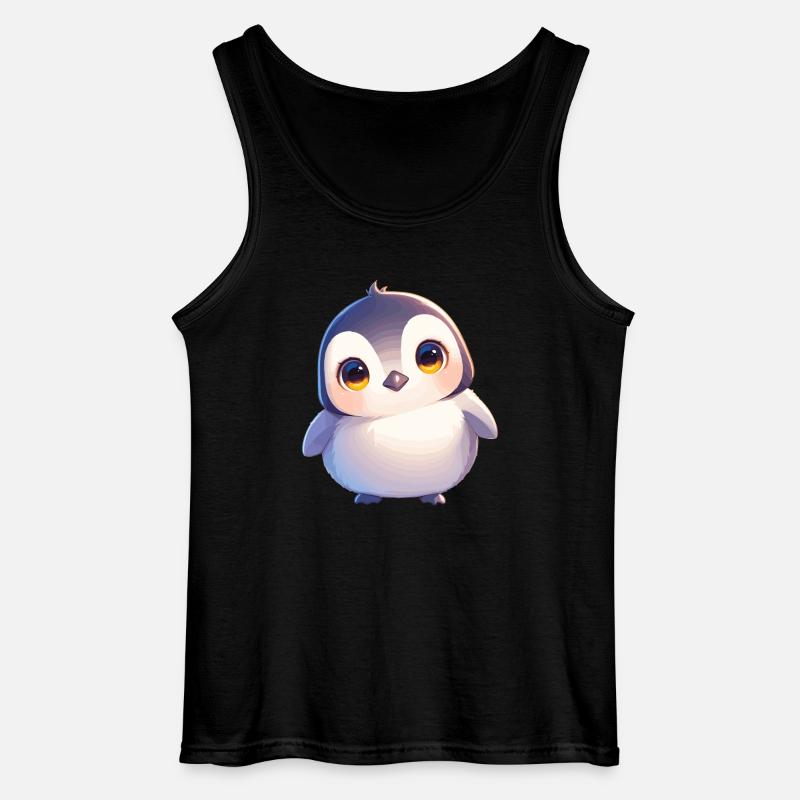 Penguins Penguin - Gildan Men’s Tank Top - black