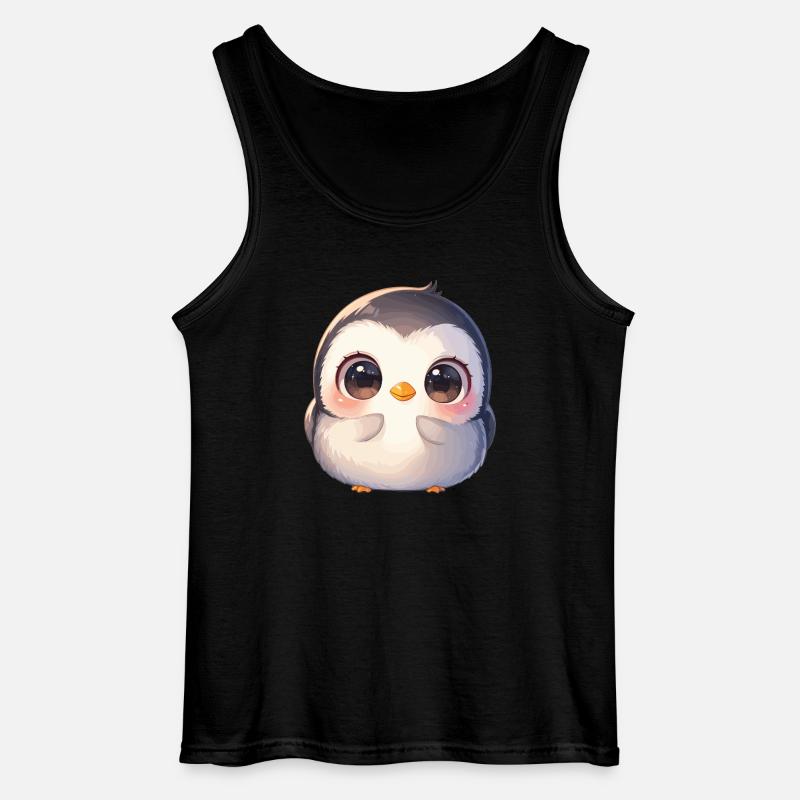 Penguins Penguin - Gildan Men’s Tank Top - black