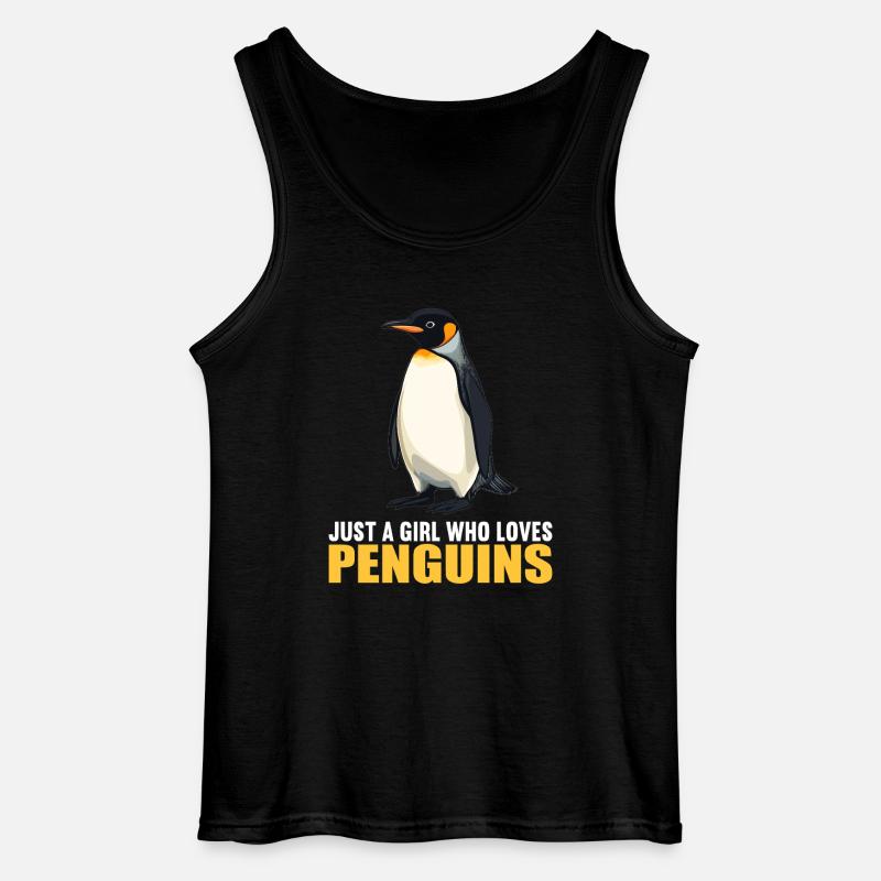 Penguins Penguin - Gildan Men’s Tank Top - black