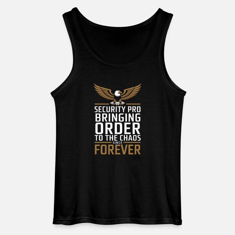 Private Security Professional Bodyguard Vip - Gildan Männer Tank Top - Schwarz