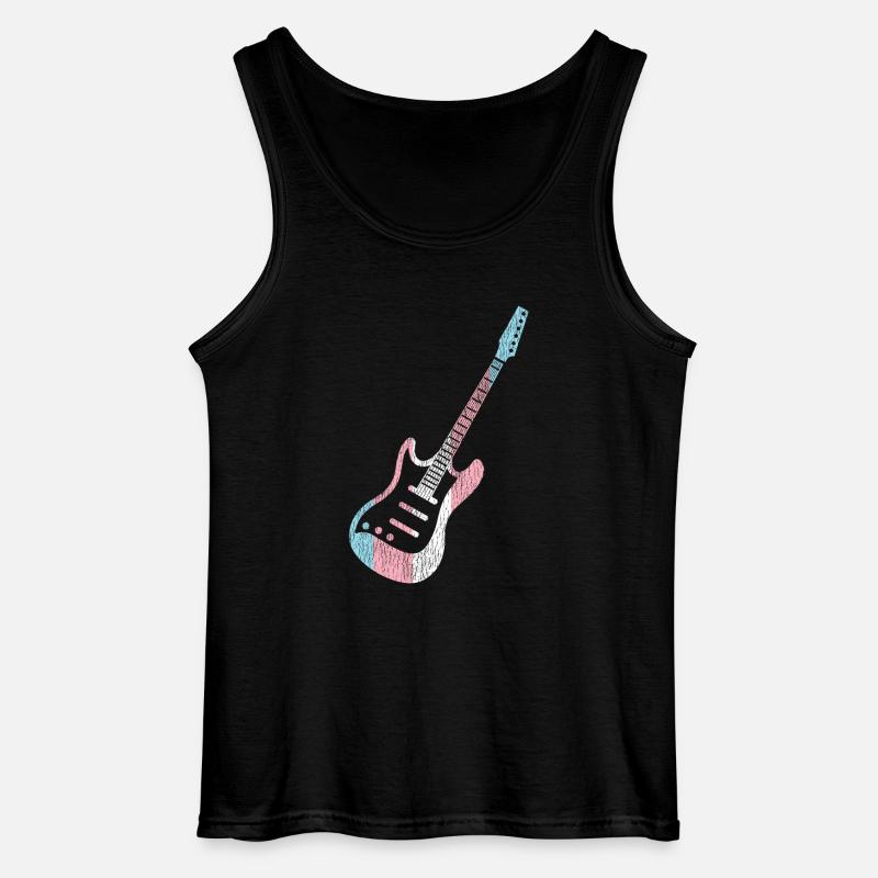 Transgender Trans LGBT Pride - Gildan Männer Tank Top - Schwarz