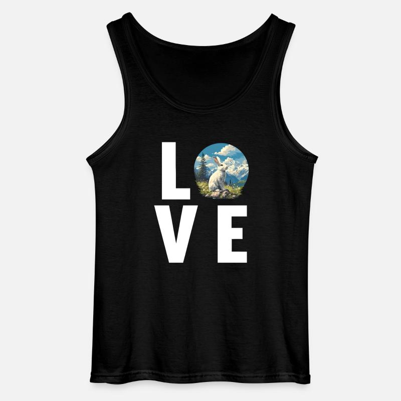 Bunny Bunny - Gildan Men’s Tank Top - black