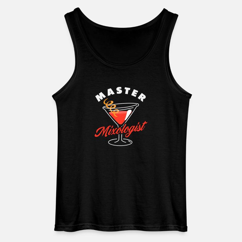Master Mixologist Barkeeper Kunst - Gildan Männer Tank Top - Schwarz
