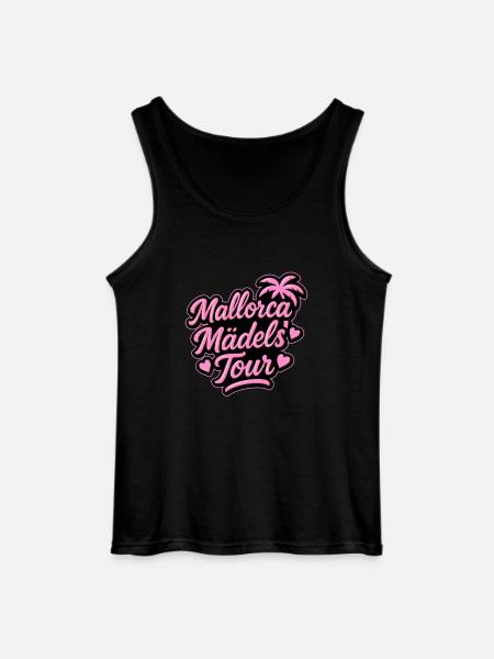 Mallorca Mädels Tour - Gildan Männer Tank Top - Schwarz