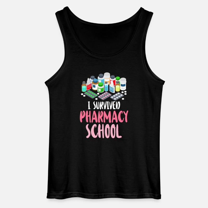 Pharmacy Tech Technician - Gildan Männer Tank Top - Schwarz