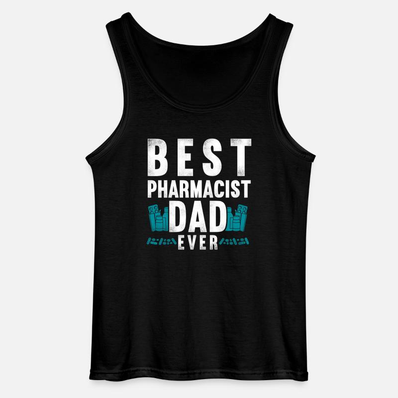 Pharmacy Tech Technician - Gildan Männer Tank Top - Schwarz