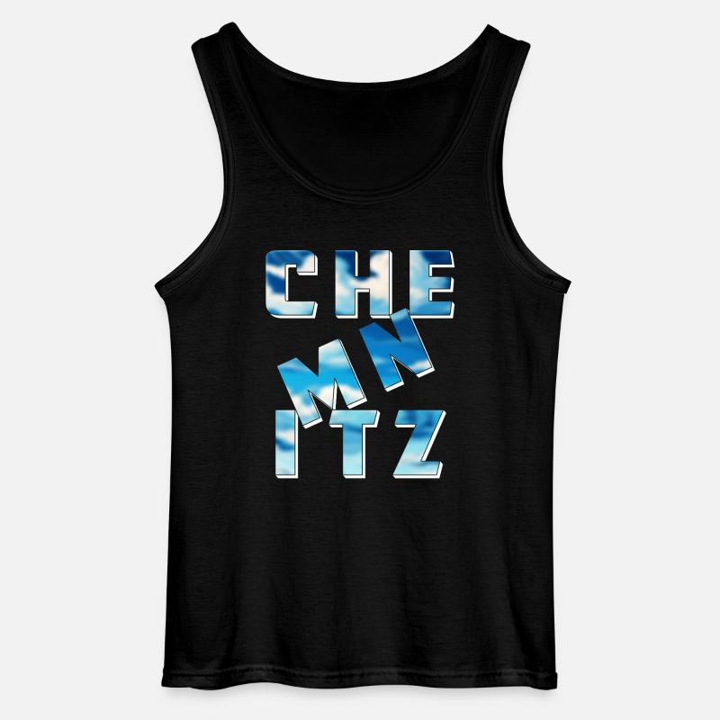 CHEMNITZ - Gildan Männer Tank Top - Schwarz