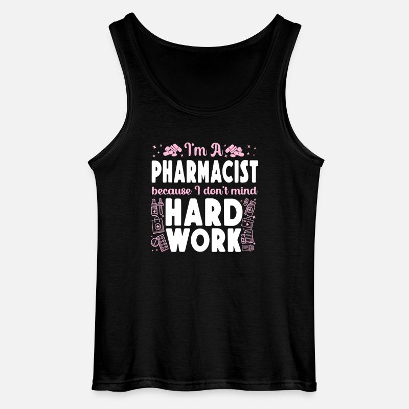 Pharmacy Tech Technician - Gildan Men’s Tank Top - black