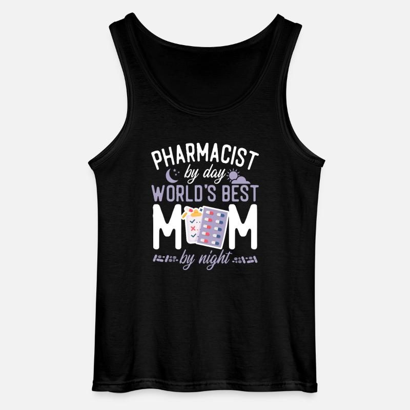 Pharmacy Tech Technician - Gildan Männer Tank Top - Schwarz