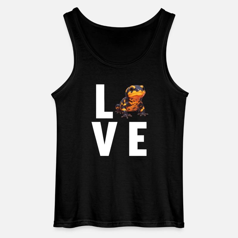 Salamanders Salamander - Gildan Männer Tank Top - Schwarz