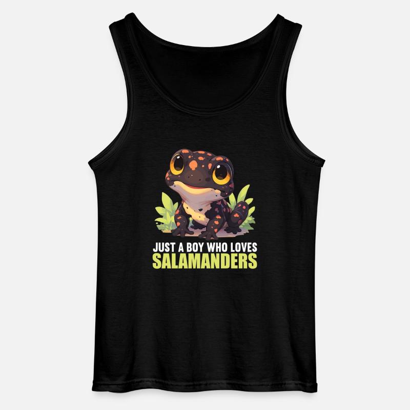 Salamanders Salamander - Gildan Männer Tank Top - Schwarz