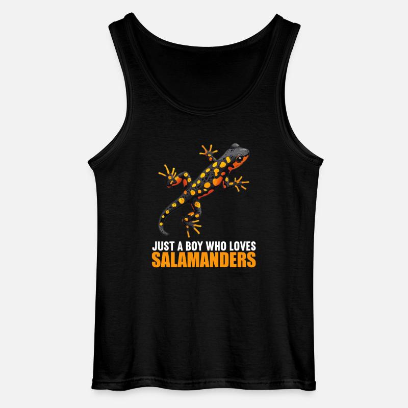 Salamanders Salamander - Gildan Männer Tank Top - Schwarz