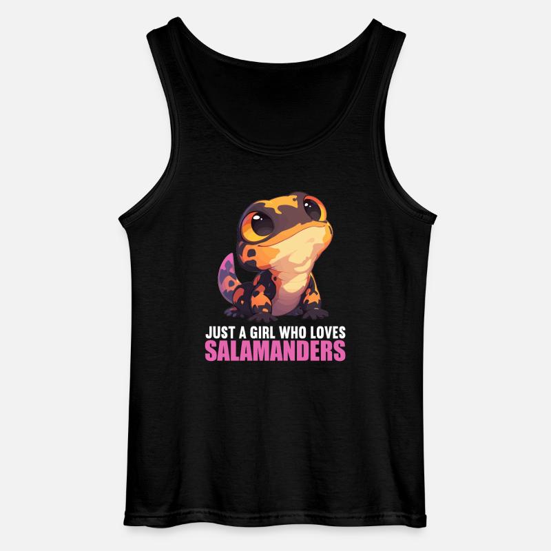 Salamanders Salamander - Gildan Männer Tank Top - Schwarz