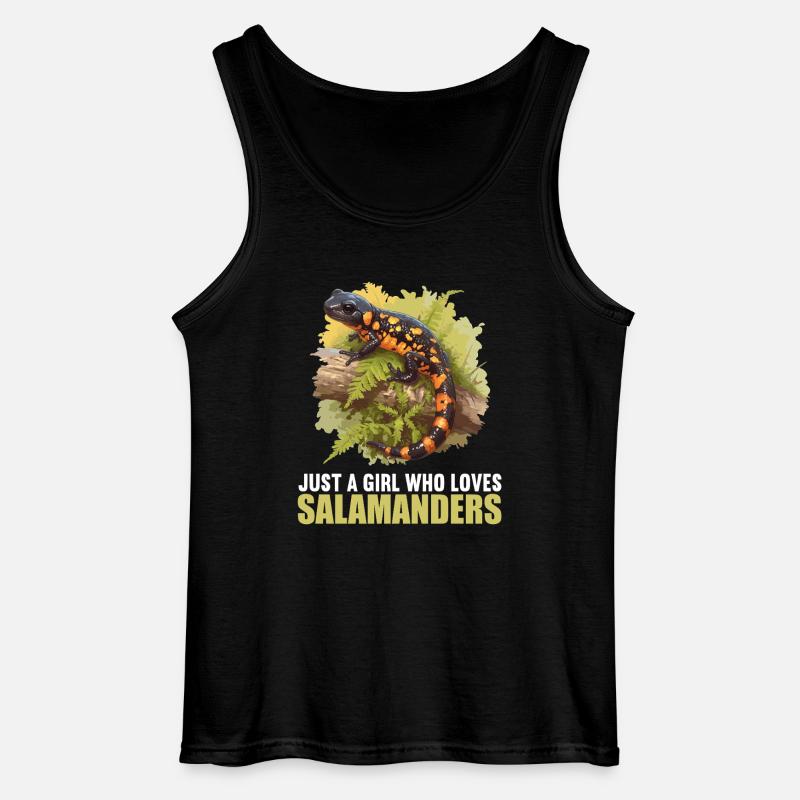 Salamanders Salamander - Gildan Männer Tank Top - Schwarz