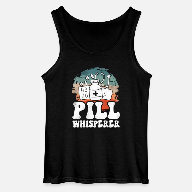 Pharmacy Tech Technician - Gildan Men’s Tank Top - black