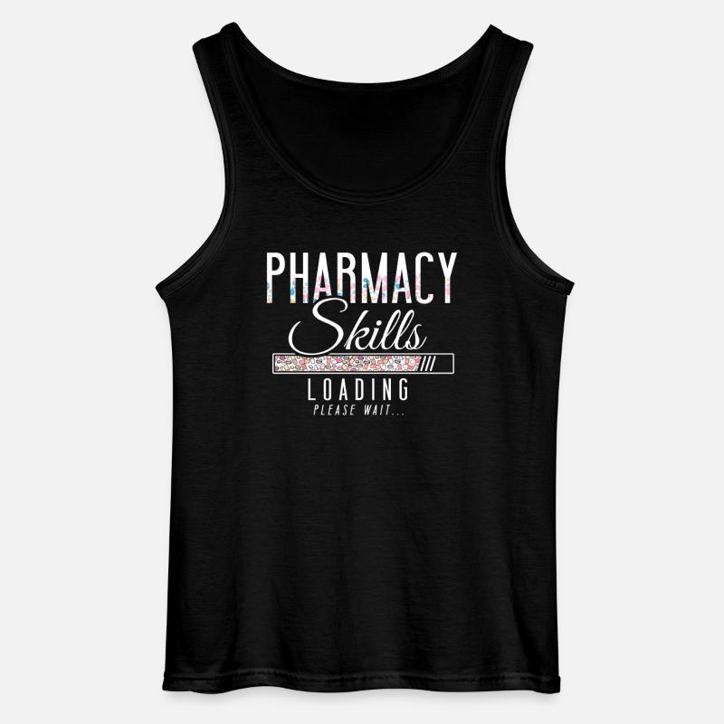 Pharmacy Tech Technician - Gildan Men’s Tank Top - black