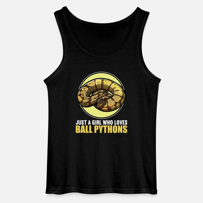 Ball Python Königspythons Königspython - Gildan Männer Tank Top - Schwarz