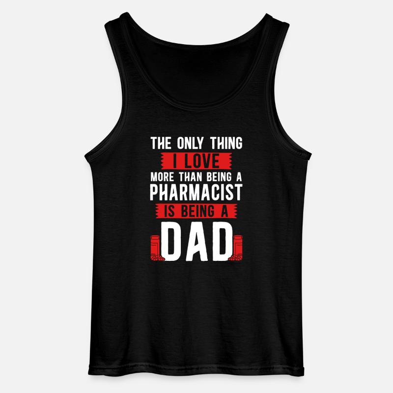 Pharmacy Tech Technician - Gildan Männer Tank Top - Schwarz
