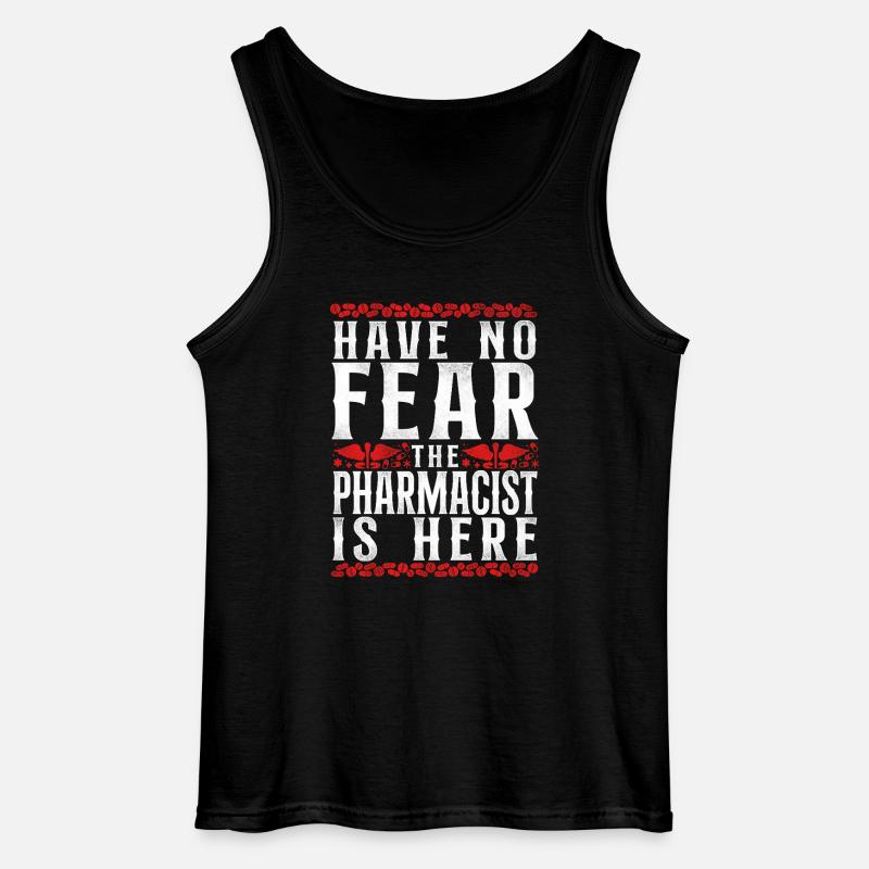 Pharmacy Tech Technician - Gildan Männer Tank Top - Schwarz