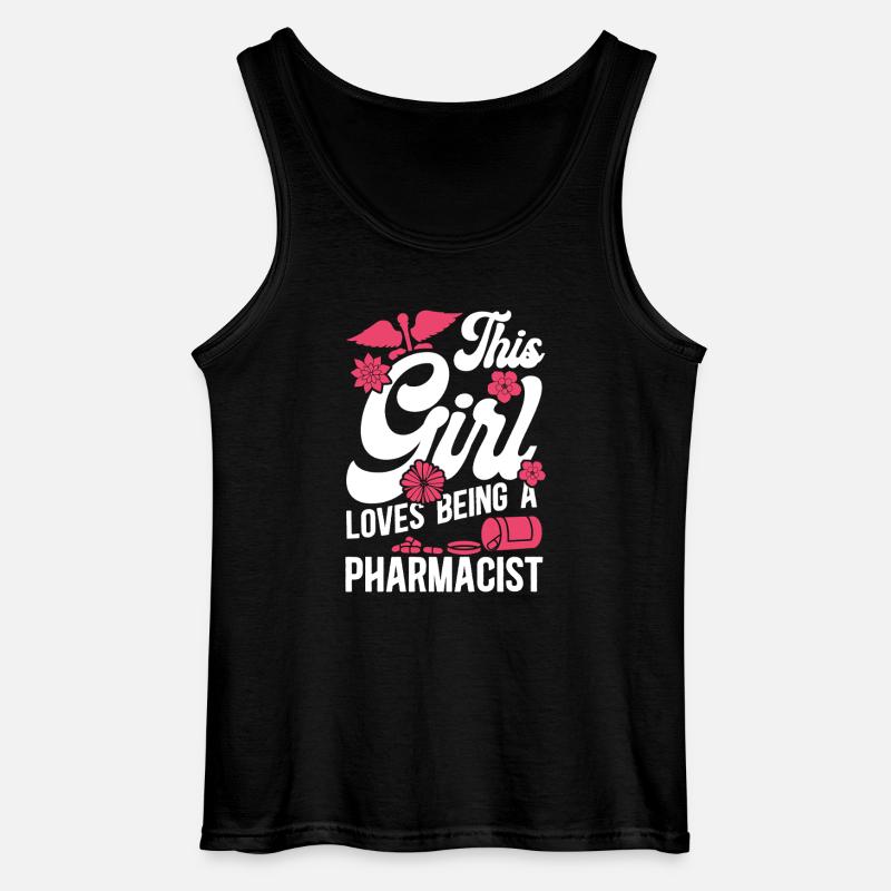 Pharmacy Tech Technician - Gildan Men’s Tank Top - black