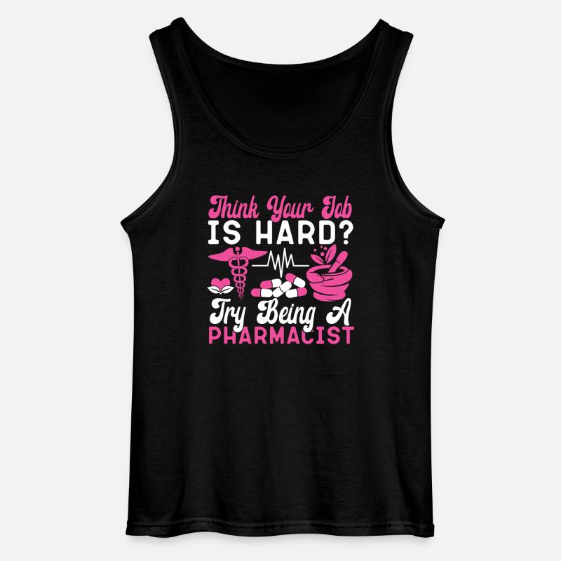 Pharmacy Tech Technician - Gildan Men’s Tank Top - black