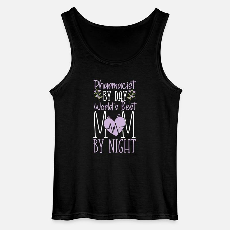 Pharmacy Tech Technician - Gildan Männer Tank Top - Schwarz