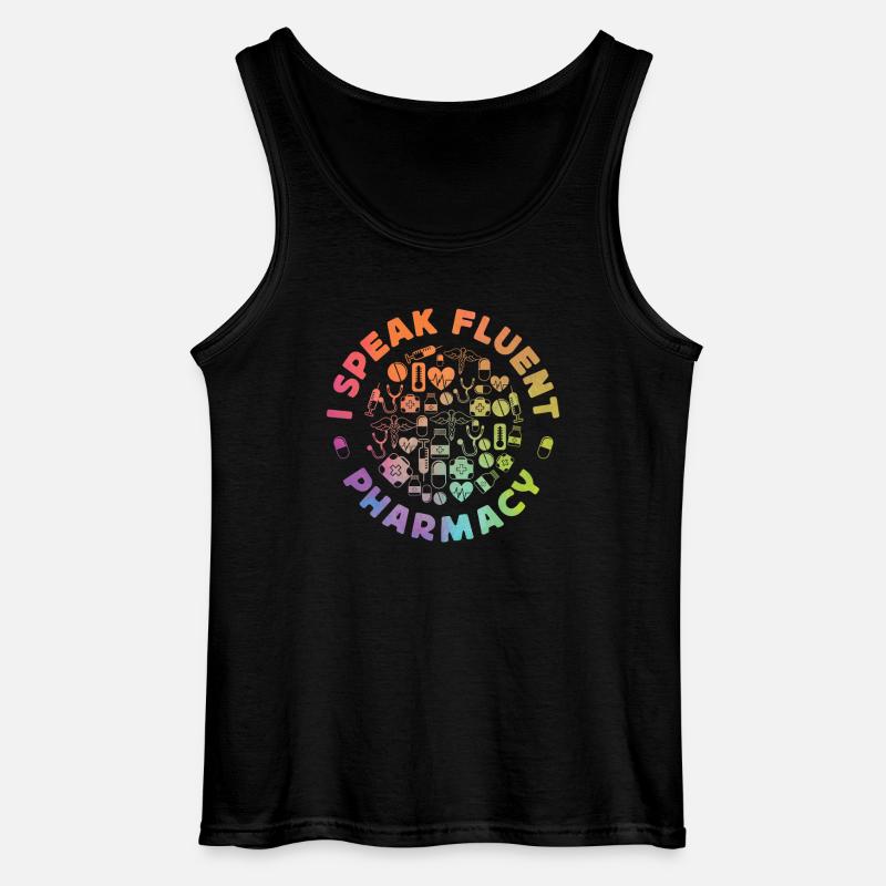 Pharmacy Tech Technician - Gildan Men’s Tank Top - black