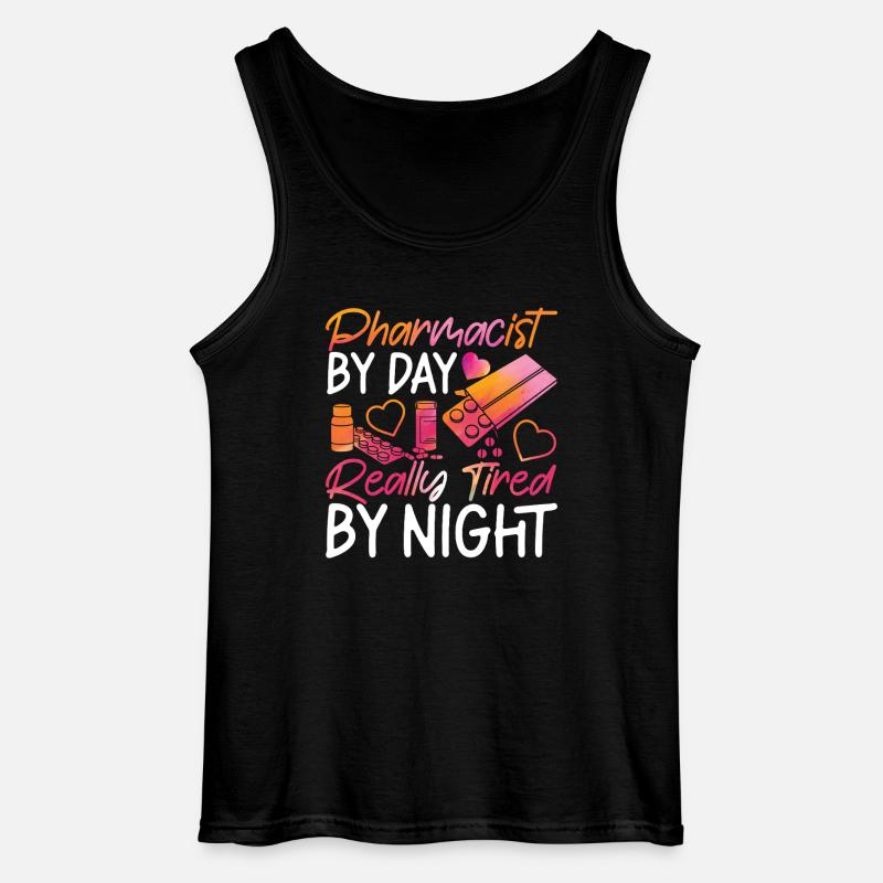 Pharmacy Tech Technician - Gildan Männer Tank Top - Schwarz