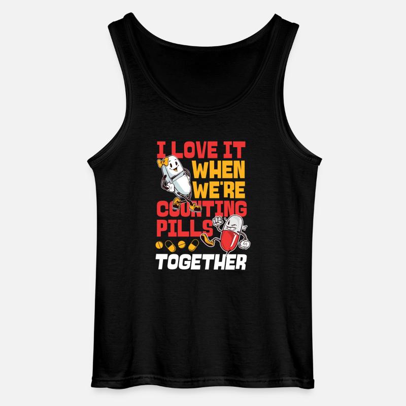 Pharmacy Tech Technician - Gildan Männer Tank Top - Schwarz