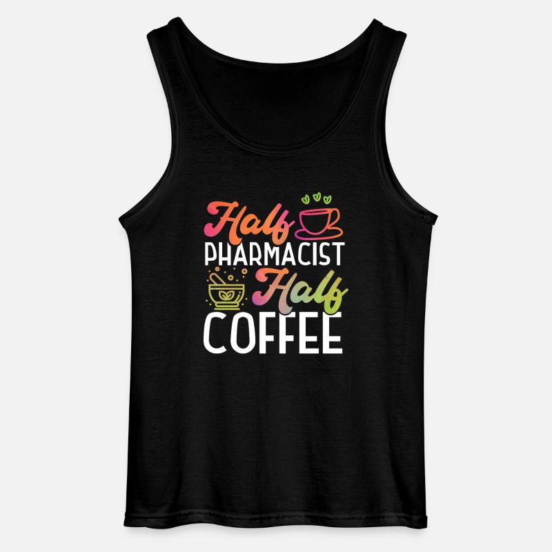 Pharmacy Tech Technician - Gildan Männer Tank Top - Schwarz
