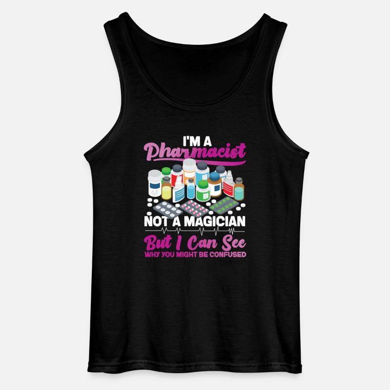 Pharmacy Tech Technician - Gildan Männer Tank Top - Schwarz