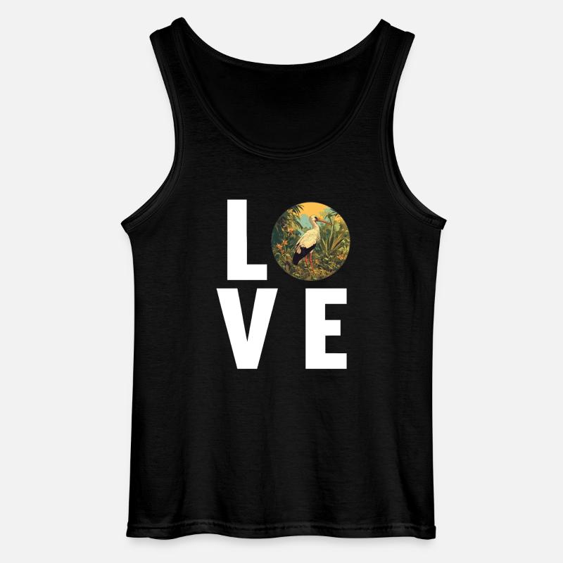 Storks Stork - Gildan Men’s Tank Top - black