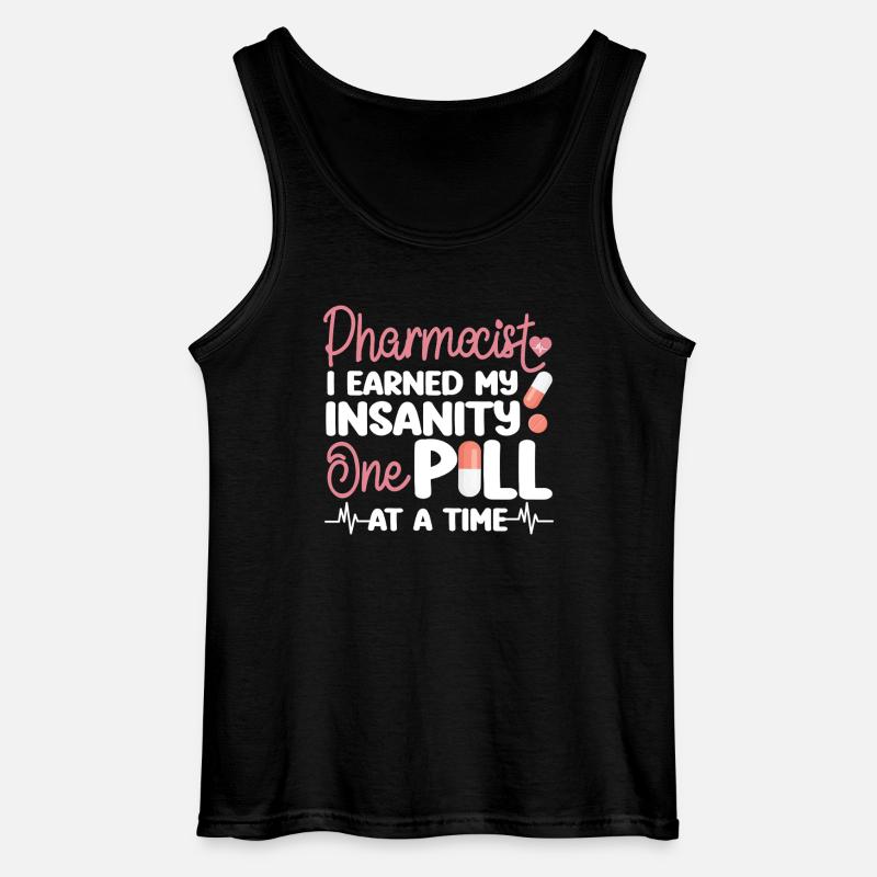 Pharmacy Tech Technician - Gildan Männer Tank Top - Schwarz