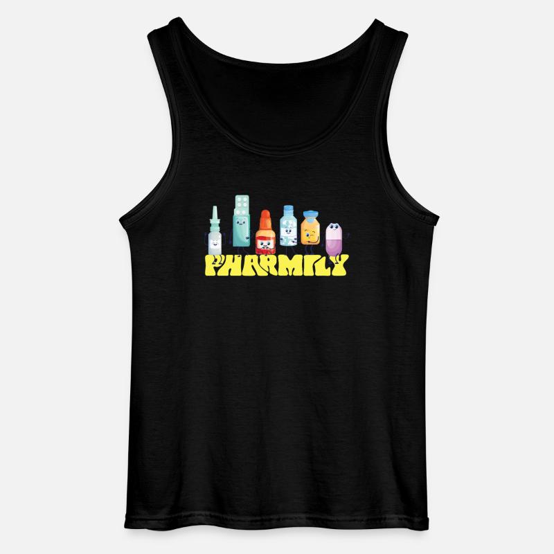 Pharmacy Tech Technician - Gildan Männer Tank Top - Schwarz