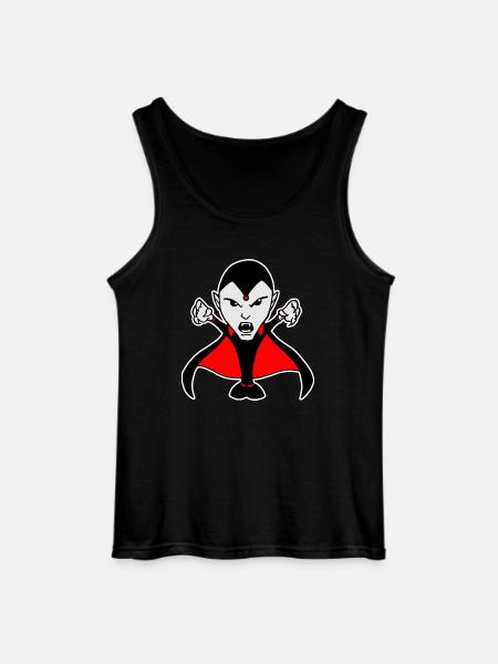 Vampir - Gildan Männer Tank Top - Schwarz