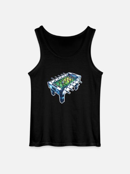 Tischkicker Tischfußball - Gildan Männer Tank Top - Schwarz