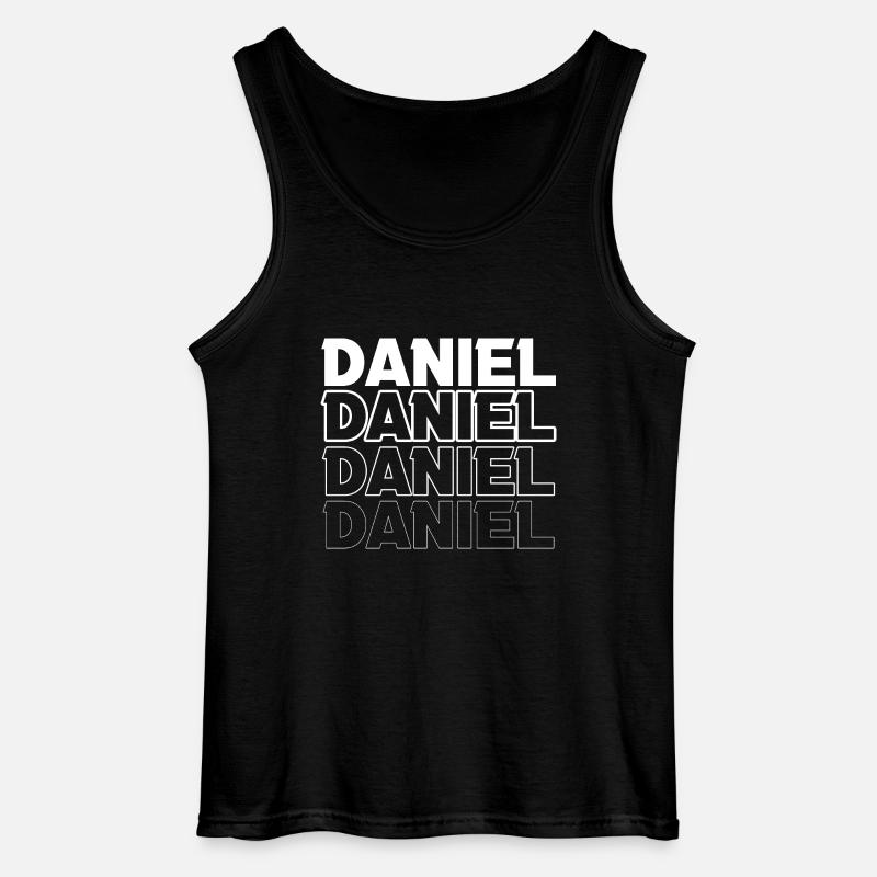 Daniel - Gildan Männer Tank Top - Schwarz