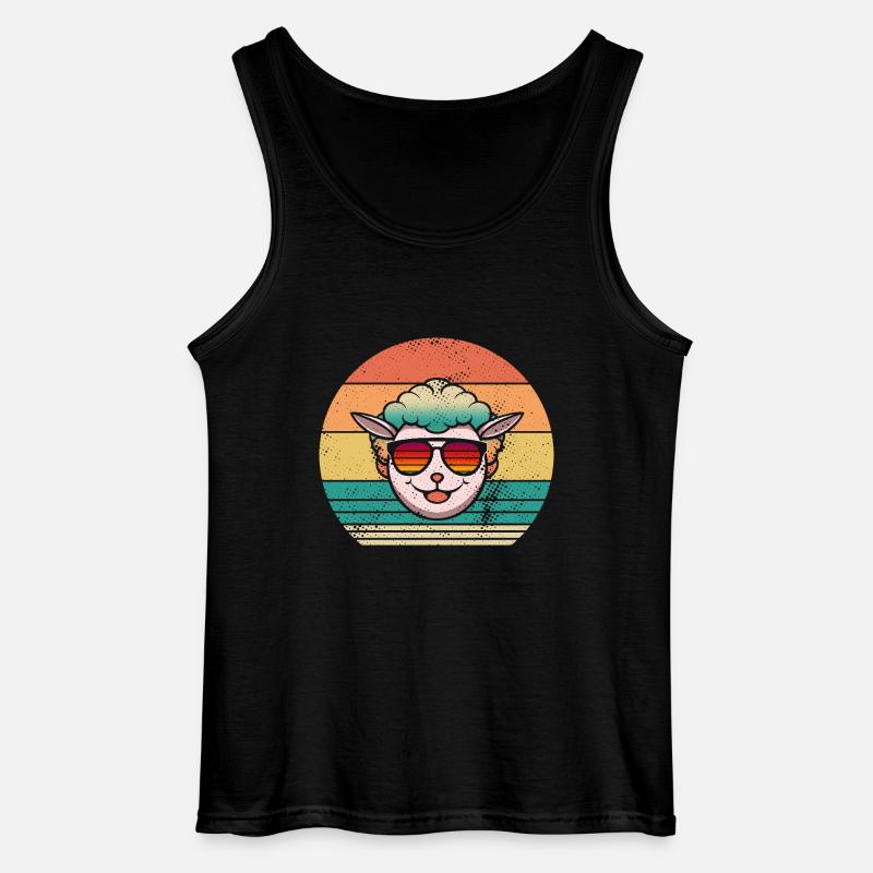 Schäfer Schaf - Gildan Männer Tank Top - Schwarz