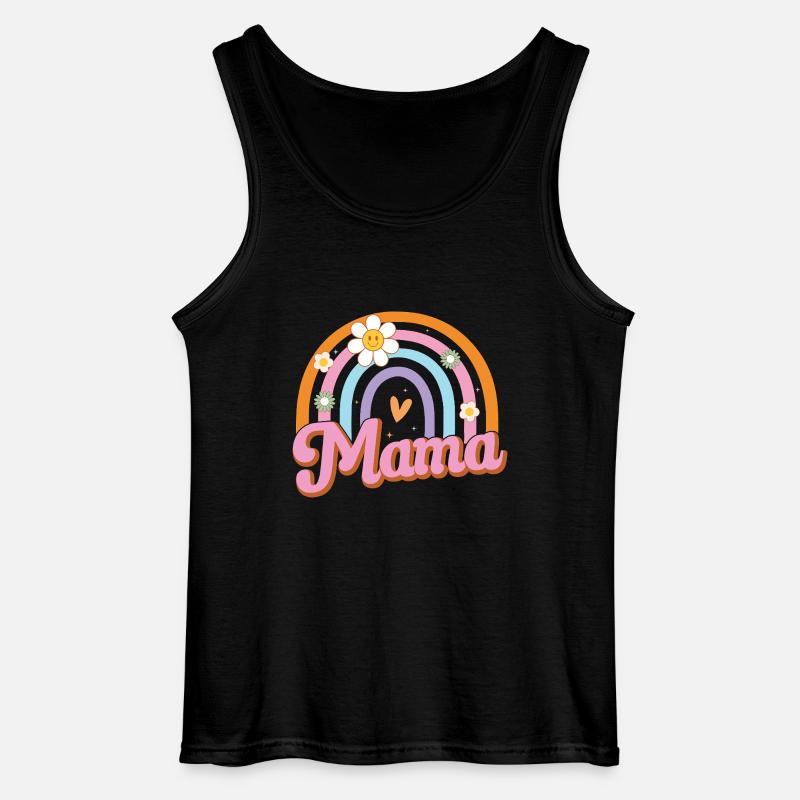 Mama - Gildan Männer Tank Top - Schwarz