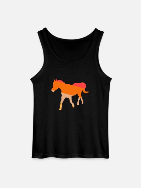 Monter à cheval - Débardeur Gildan Homme - noir