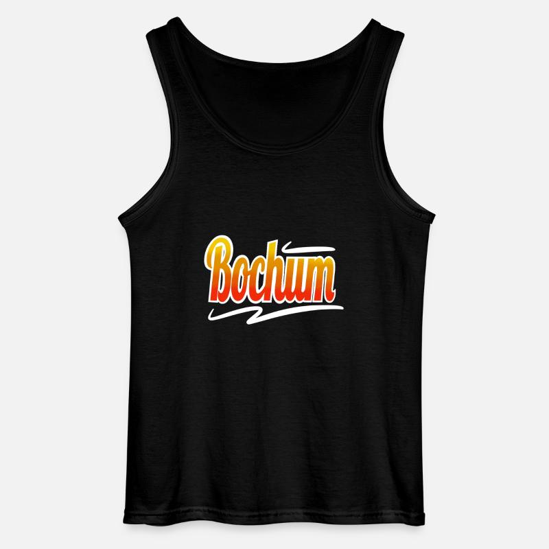 Bochum - Gildan Männer Tank Top - Schwarz