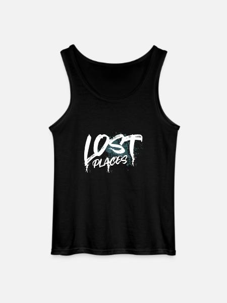 Lost Places - Gildan Men’s Tank Top - black