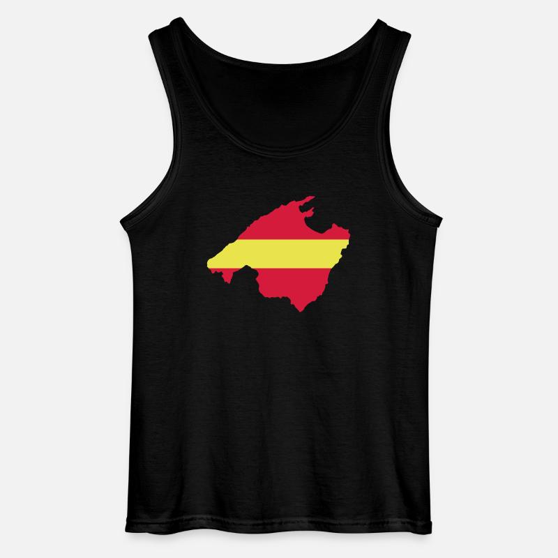Mallorca - Gildan Männer Tank Top - Schwarz