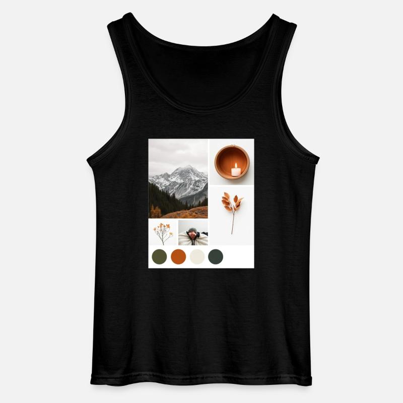 Ruhepause. - Gildan Männer Tank Top - Schwarz