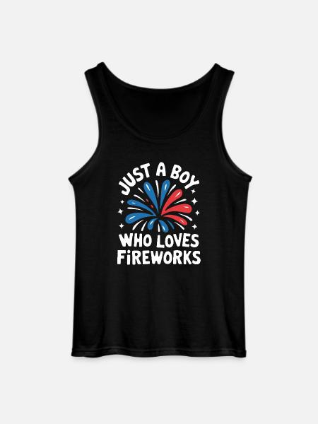 Pyrotechnics Fireworks Pyrotechnics - Gildan Men’s Tank Top - black