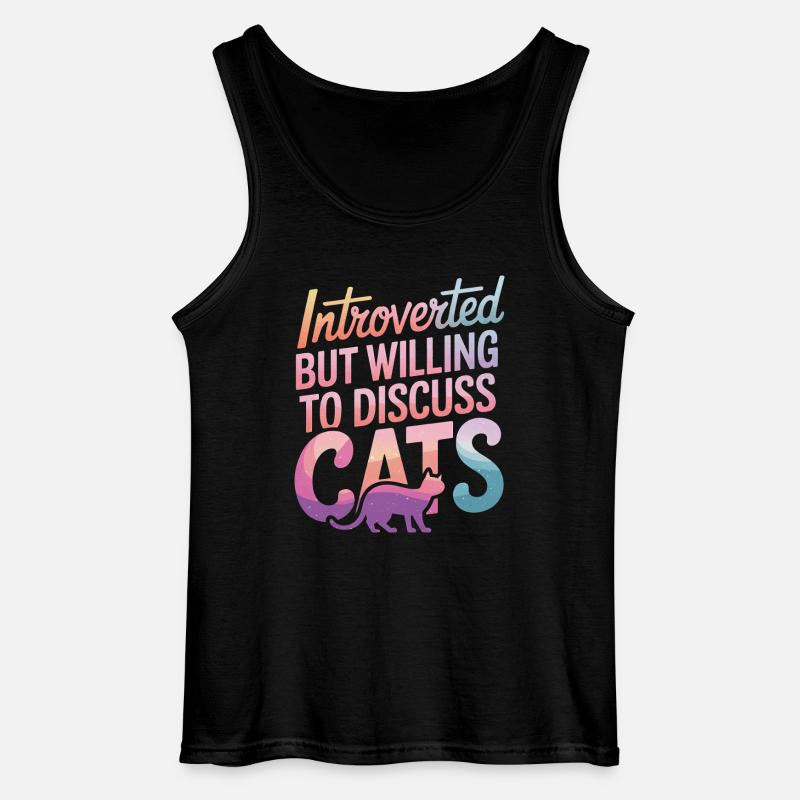 Introvertierter asozialer introvertierter - Gildan Männer Tank Top - Schwarz