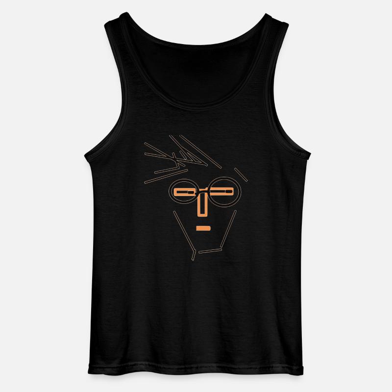 Ivan Antonio - Gildan Männer Tank Top - Schwarz