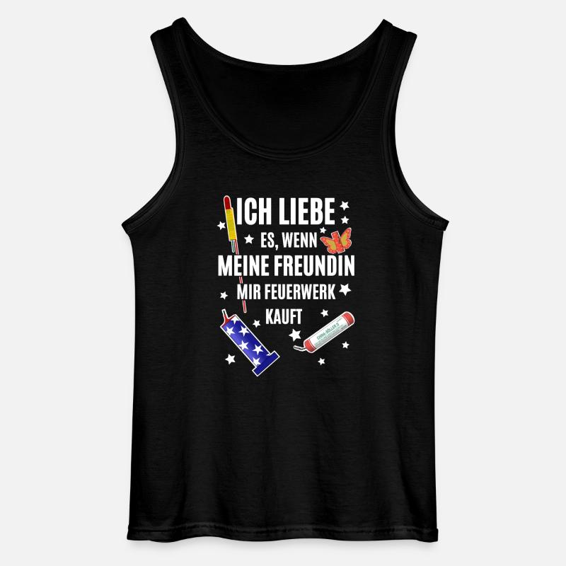 Pyro Freak - Gildan Männer Tank Top - Schwarz